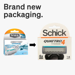 SCHICK Q4 TITANIUM 4'S