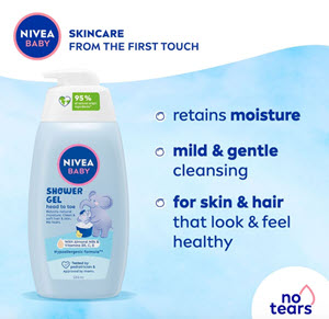 NIVEA HEAD TO TOE BABY SHOWER GEL