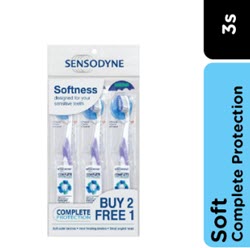 2+1F SENSODYNE COMPLETE TOOTHBRUSH