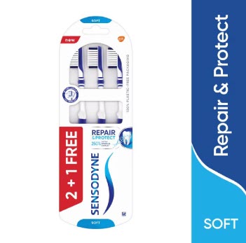 2+1F SENSODYNE REPAIR TOOTHBRUSH