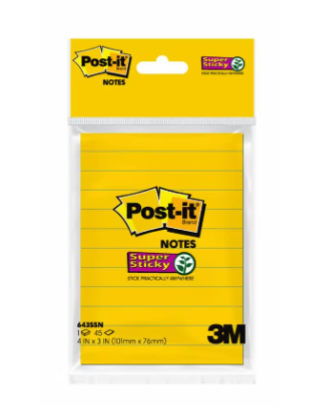 3M POST-IT LINED