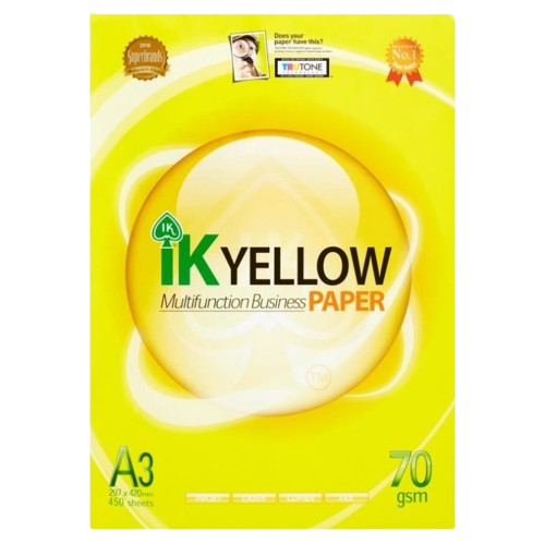A3 IK YELLOW PAPER