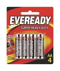 AA EVEREADY 1215BP4 SUPER HEAVY DUTY