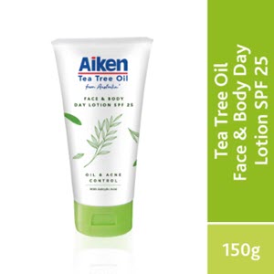 AIKEN TEA TREE OIL FACE & BODY DAY LOTION SPF25 150G