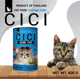 CICI WET FOOD TIN 400G