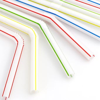 DISPOSABLE PLASTIC STRAW
