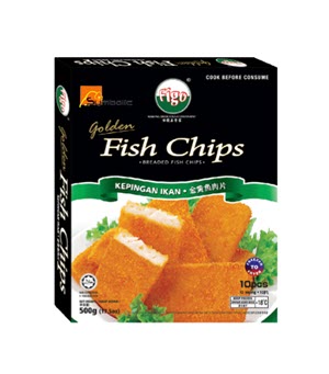 FIGO GOLDEN FISH CHIPS-500G
