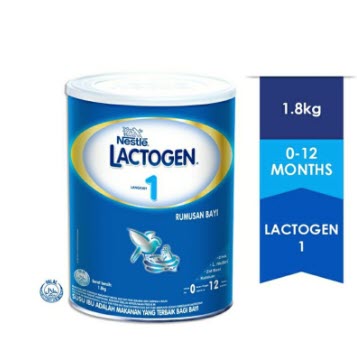 LACTOGEN STEP 1 INFANT FORMULA TIN