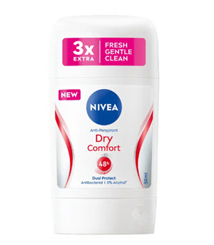 NIVEA BLACK & WHITE  DEODORANTSTICK 40ML