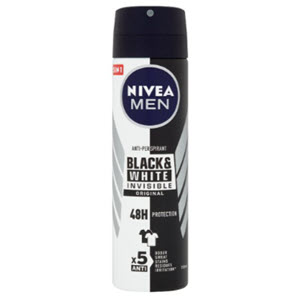 NIVEA BLACK & WHITE DEO SPRAY 150ML