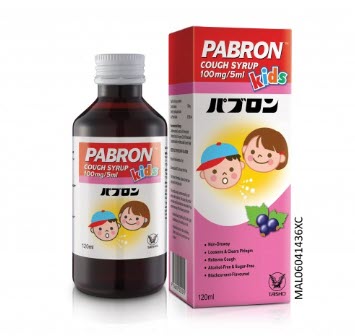 PABRON COUGH SYRUP  FOR CHILDREN 120ML