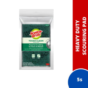 S/B 31-5 HEAVY DUTY SCOTCH-BRITE SCOURING PADS 5'S