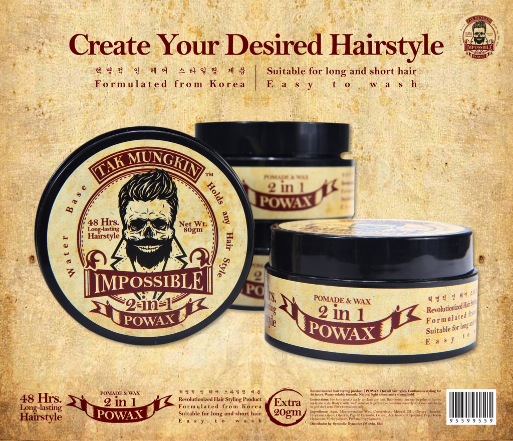 SYM IMPOSSIBLE 2 IN 1 POWAX-80GM