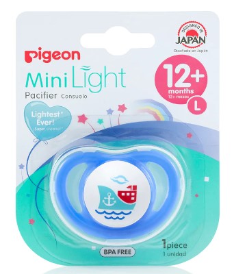 12+ L PIGEON MINI LIGHT PACIFIER