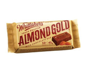 WHITTAKERS ALMOND GOLD 45G