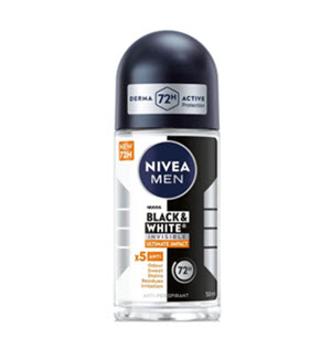 BLACK&WHITE ULTIMATE NIVEA ROLL-ON 50ML
