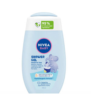 NIVEA HEAD TO TOE BABY SHOWER GEL