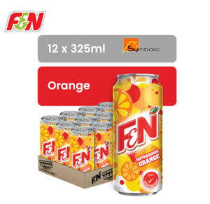 F&N ORANGE CAN DRINK 325MLX12'S