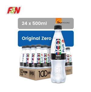 100 PLUS ORIGINAL ZERO-500MLX24'S