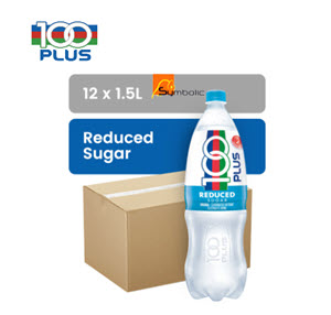 100 PLUS REDUCE SUGAR 1.5LX12'S