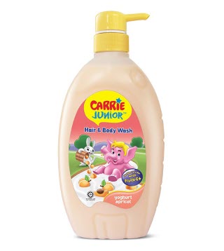 CARRIER JUNIOR KIDS YOGHURT HAIR & BODY