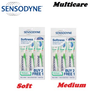 2+1F SENSODYNE MULTICARE TOOTHBRUSH
