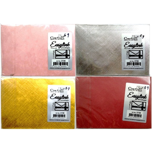 [2214001-CAC] 2728 CAC EASYLINK ENVELOPE 10'S