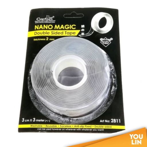 CACTUS NANO MAGIC DOUBLE SIDED TAPE