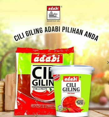 [4214001-ADAB] ADABI PASTE CILI GILING-150G