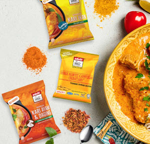 ADABI SERBUK KARI AYAM & DAGING