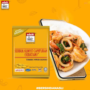 ADABI SERBUK KUNYIT CAMPURAN
