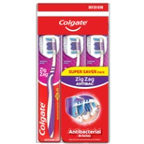 COLGATE ZIG ZAG VALUE PACK 3'