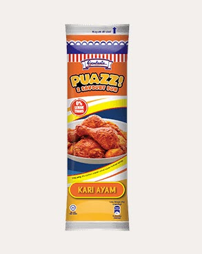 GARDENIA PUAZZ BUN 90G