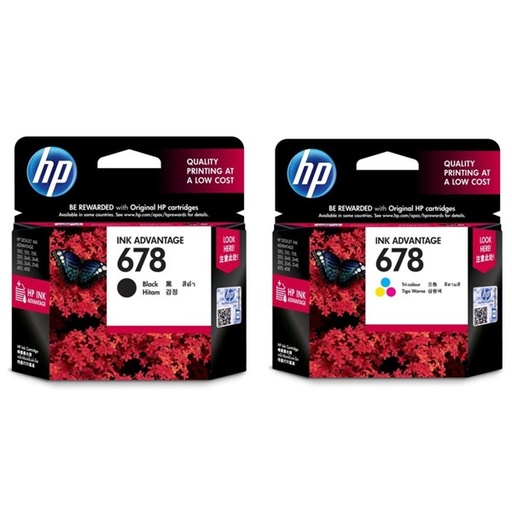 HP 678 INK CARTRIDGES