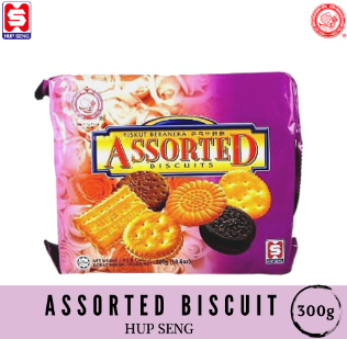 [3401005-HUP] HUP SENG PING PONG ASSORTED BISCUIT-300G