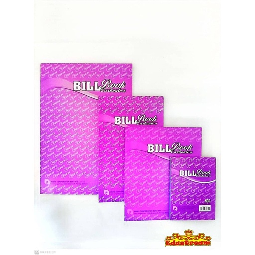 NCR 3PLYBILL BOOK