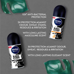 NIVEA BLACK & WHITE DEO ROLL-ON 50ML