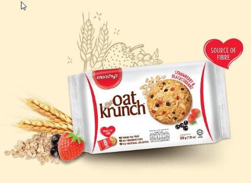 OAT KRUNCH MUNCHY'S 208GX8'S