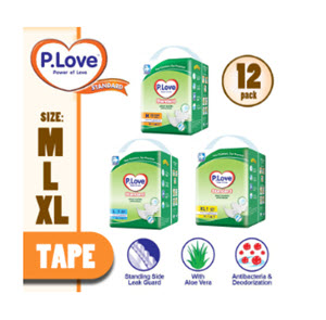 PLOVE ADULT DIAPERS