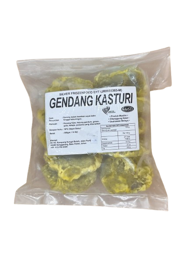 [3810001-SLVR] GENDANG KASTURI FROZEN 10'S