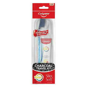 [8201011-CLGT] COLGATE CHARCOAL TRAVEL KIT
