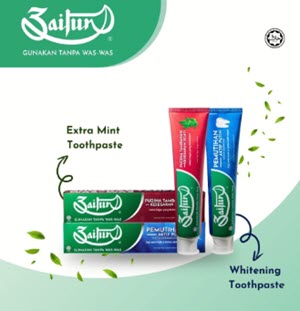 ZAITUN TOOTHPASTE 2X175G