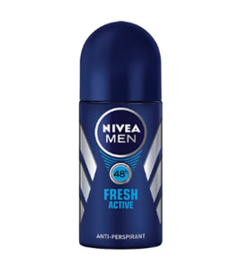 [8505005-NVA-001-005] FRESH ACTIVE NIVEA MEN DEEP ROLL-ON 50ML 