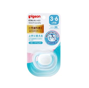 [5802001-PGEN-189-001] 3-6M PIGEON SKIN FRIENDLY PACIFIER