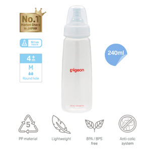 [5903001-PGEN-229-001] 4+ PP PIGEON FLEXIBLE 240ML
