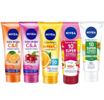NIVEA EXTRA BRIGHT 180 ML