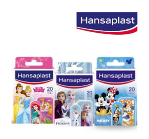 HANSAPLAST DISNEY WOUND PLASTER 20'S