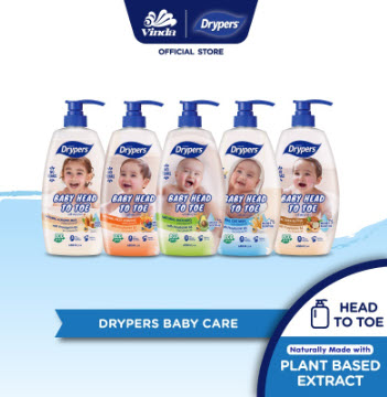 DRYPERS BABY HEAD TO TOE 650ML