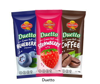 MASSIMO DUETTO CREAM ROLL 50G