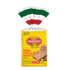 [3204002-MASM] MASSIMO WHOLE WHEAT BREAD 400G